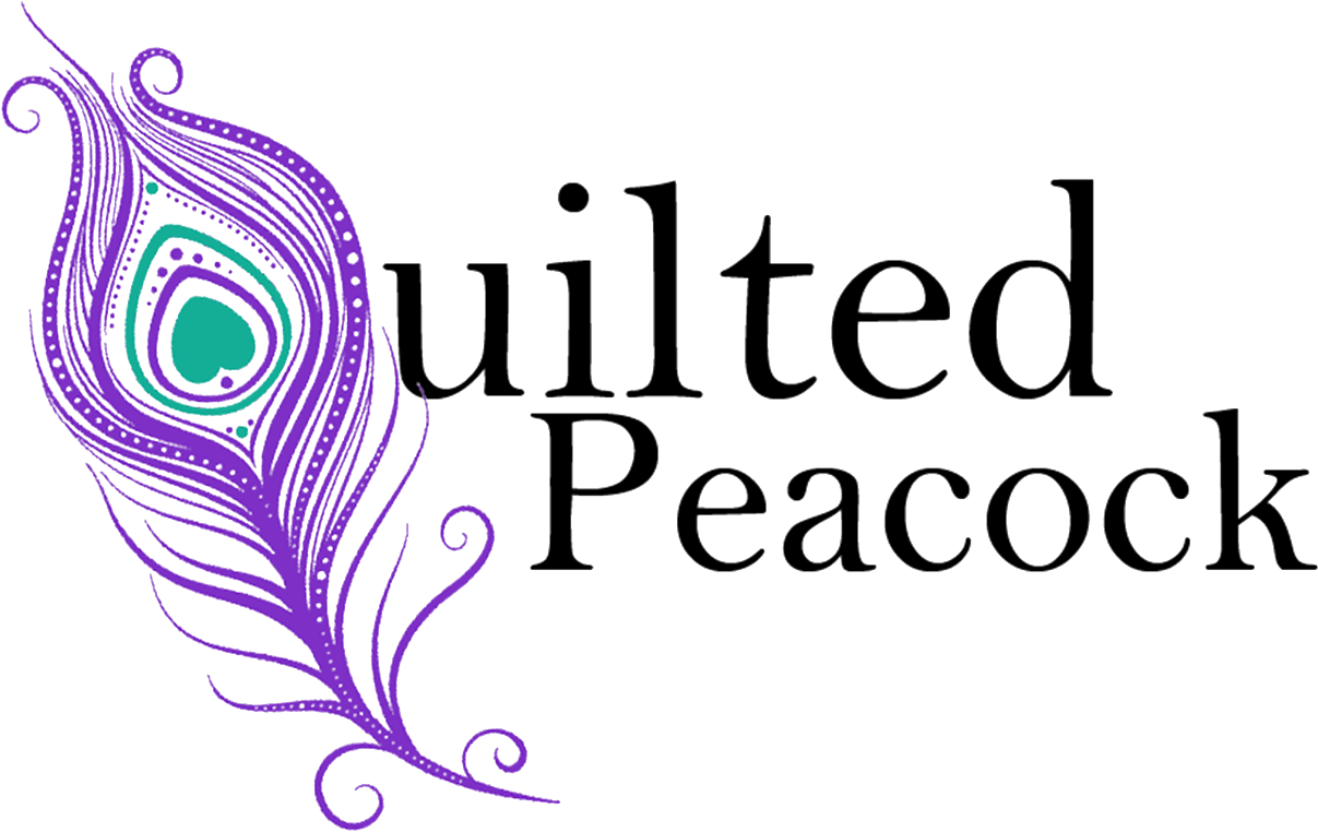 Quilted Peacock logo