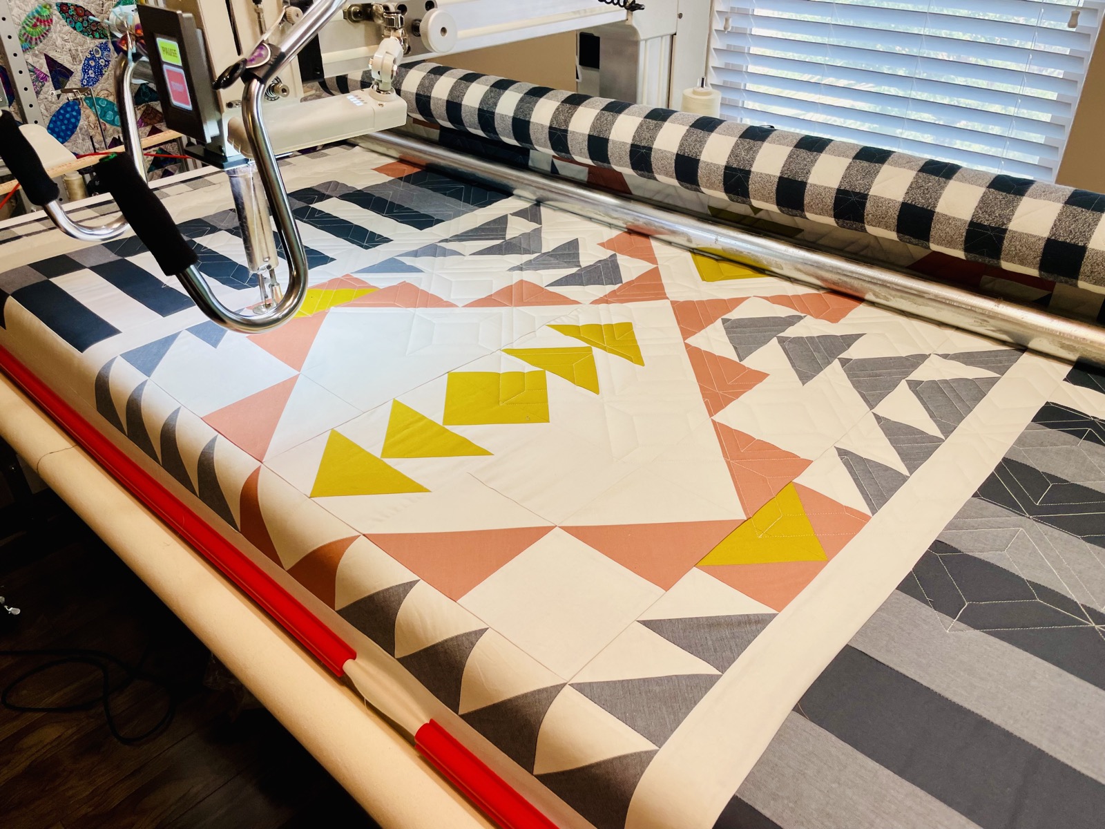 Kira — custom quilt by Quilted Peacock