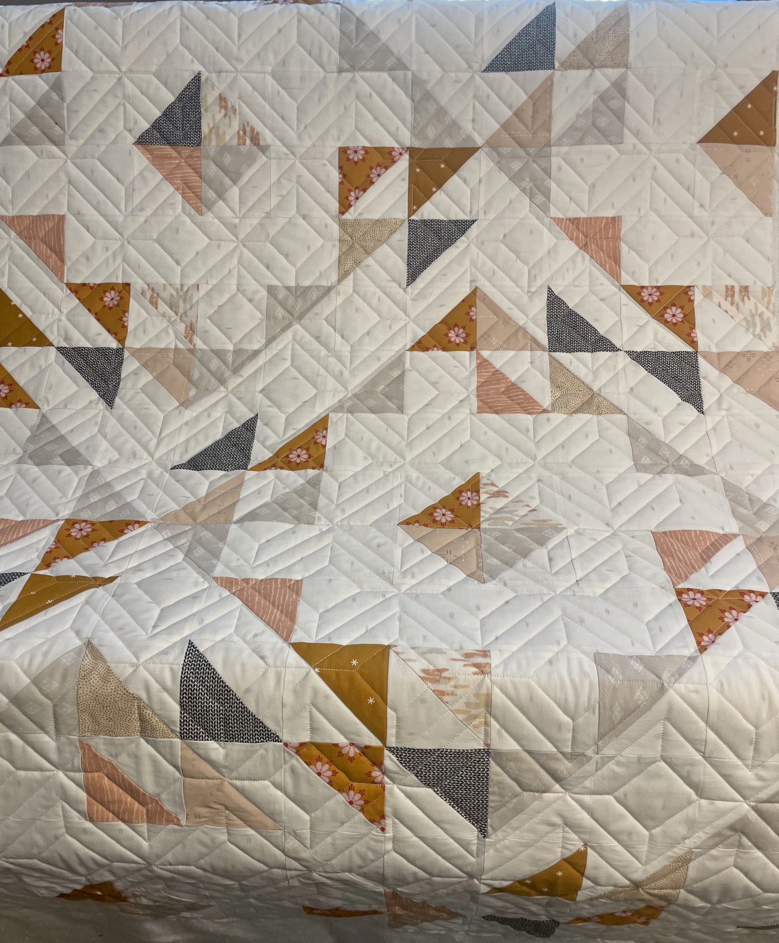 Vicki Baby — custom quilt by Quilted Peacock
