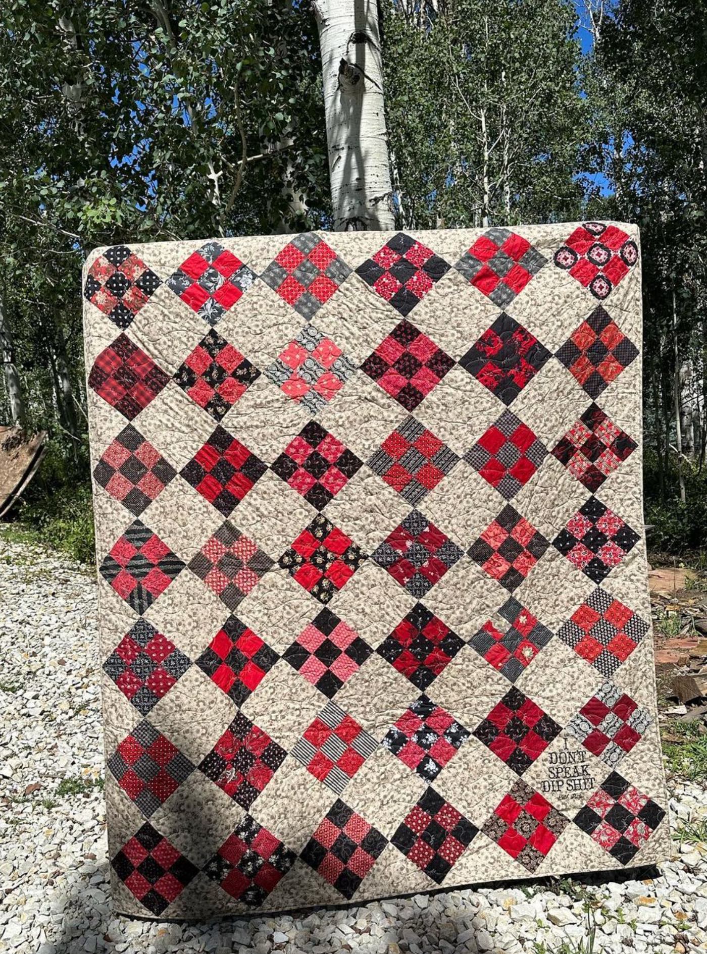 Yellowstone Quilt — custom quilt by Quilted Peacock