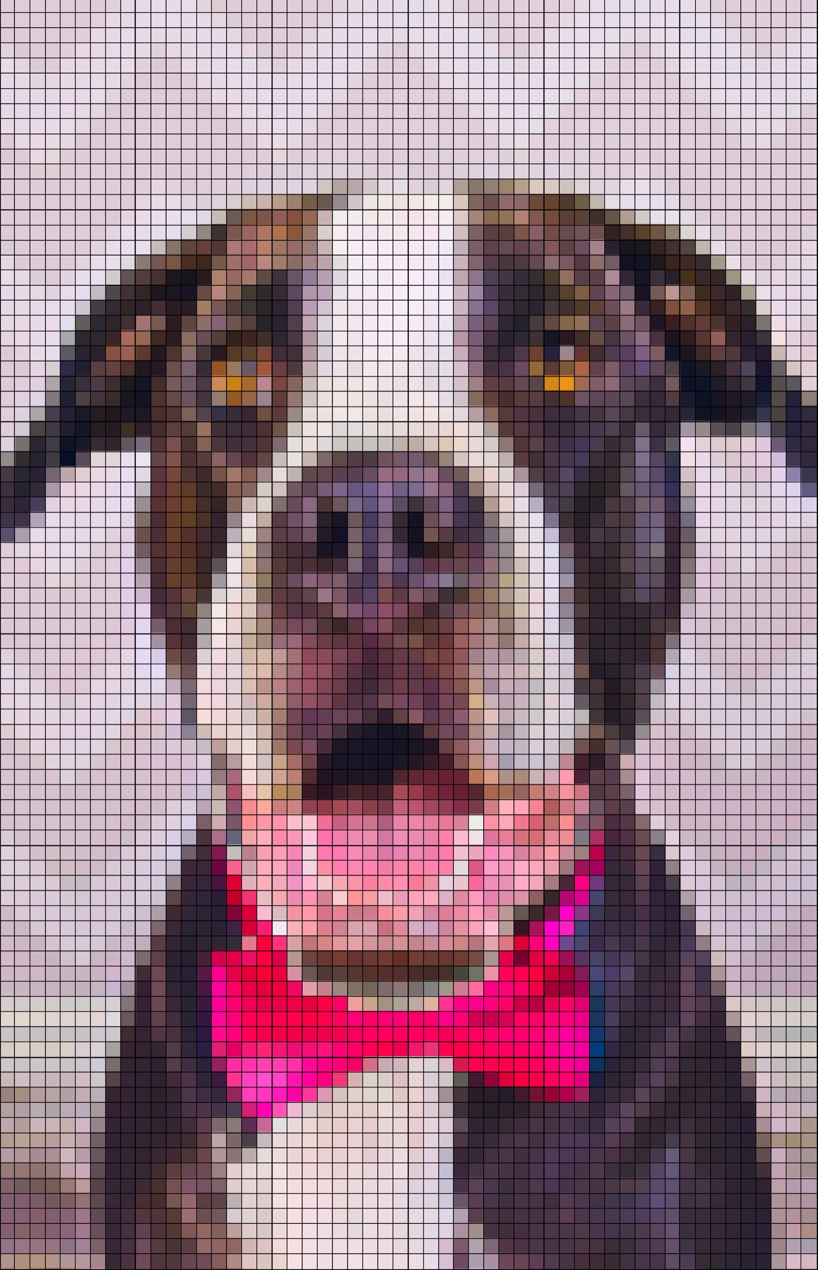 Duke pixelated quilt pattern